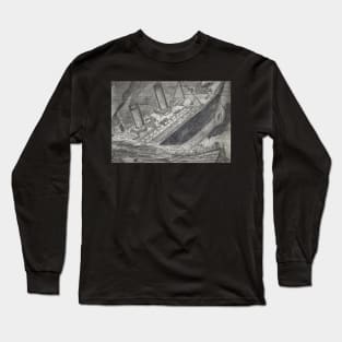 Sinking of the Titanic Long Sleeve T-Shirt